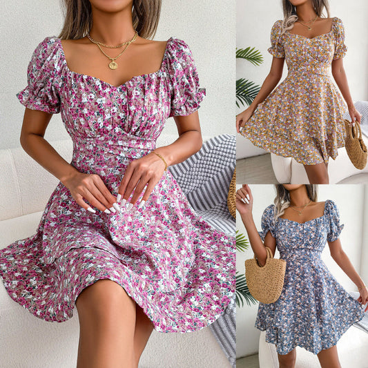 Floral Swing Mini Dress