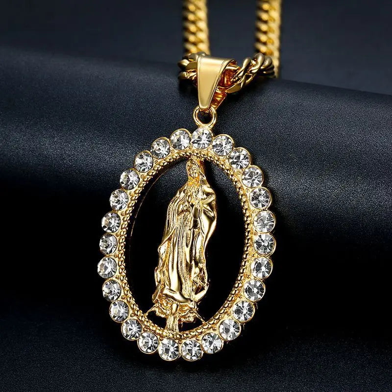 "The Virgin Mary" Pendant Necklace