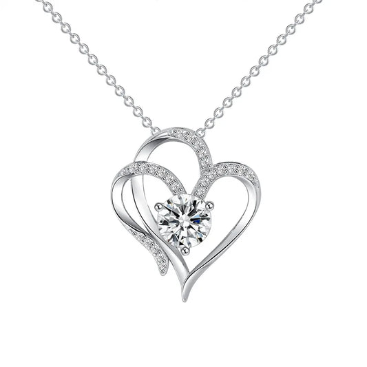 Crystal Heart Elegance Pendant